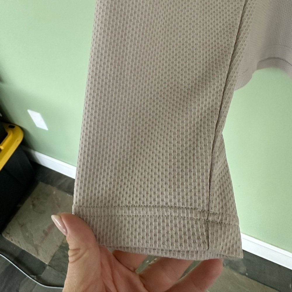 NORTH FACE Vapor Wick Shirt Men's L Navy 1/4 Zip Waffle Base Layer Long Sleeve‍‍ - Picture 2 of 8